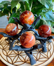 Load image into Gallery viewer, Carnelian Spheres
