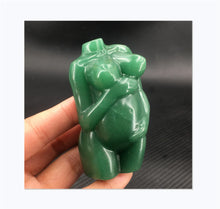 Load image into Gallery viewer, Crystal Carved Pregnant Goddess
