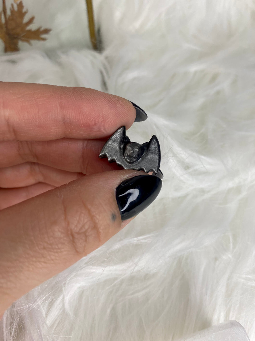 Silver Sheen Obsidian Mini Carvings