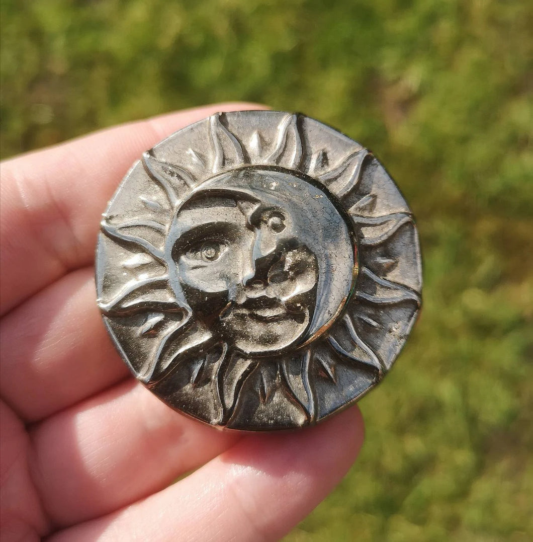 Sun/Moon Pyrite Coins