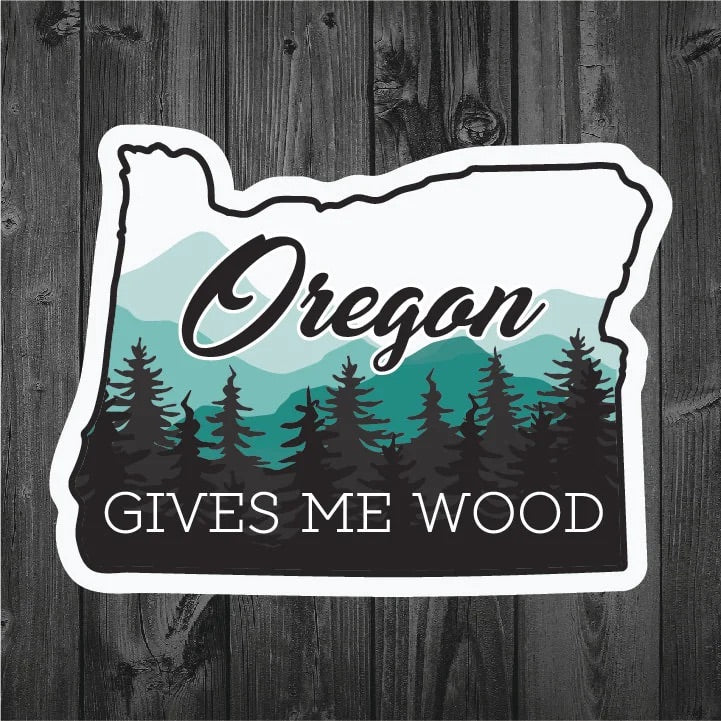 Magnet -Oregon wood
