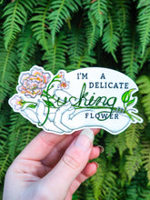 Load image into Gallery viewer, Delicate flower sticker

