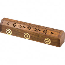 Load image into Gallery viewer, Wooden Incense Box Burner
