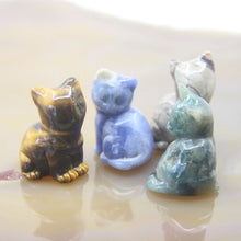 Load image into Gallery viewer, Crystal Carved Cats
