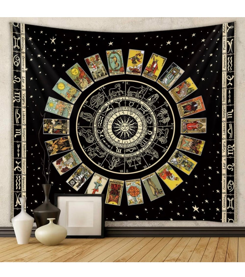 Tarot/Zodiac Tapestry