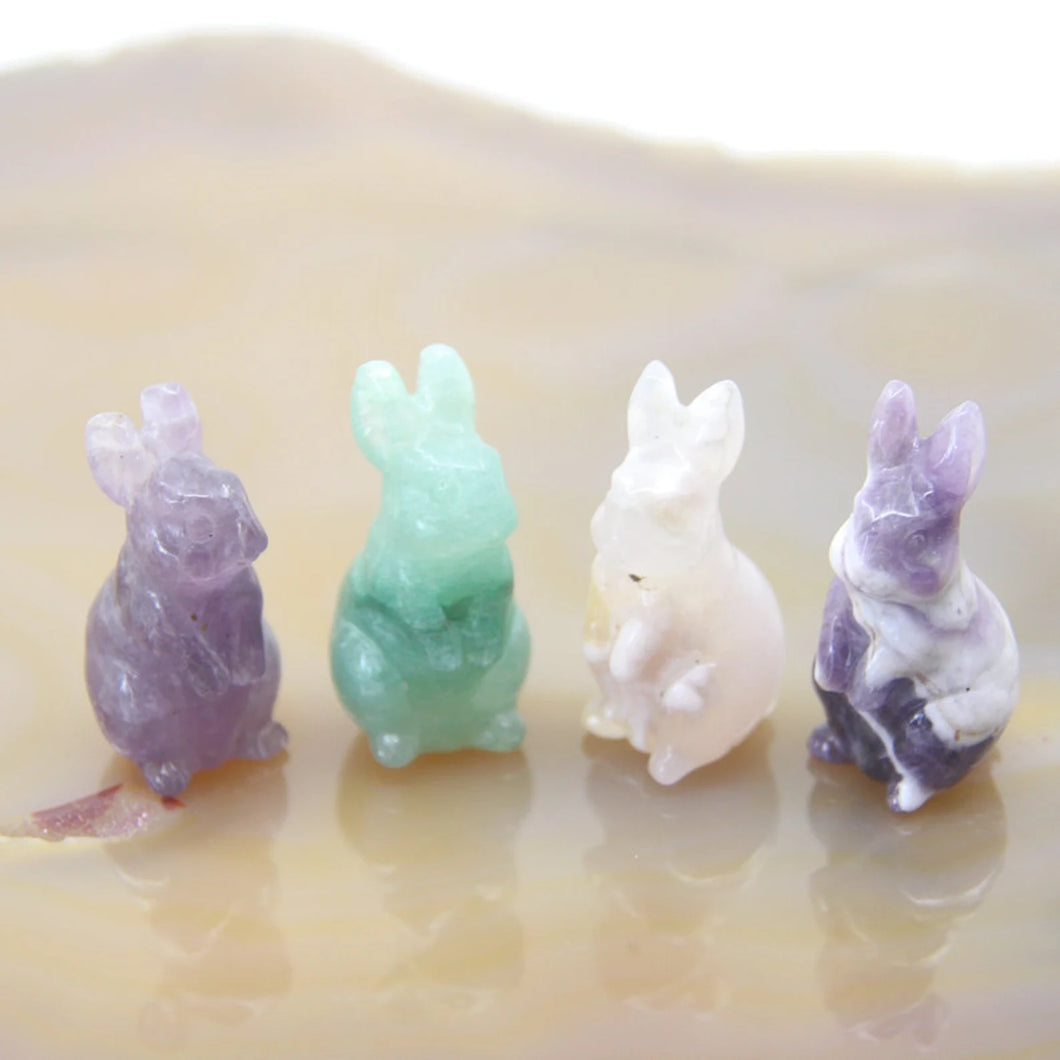 Crystal Carved Bunny Rabbit