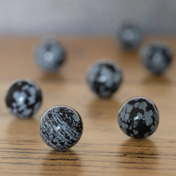 Snowflake Obsidian - Mini Spheres