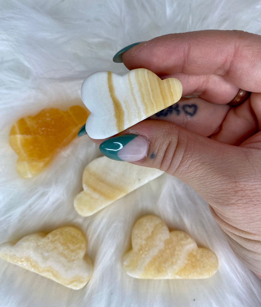 Orange Calcite Clouds