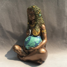 Load image into Gallery viewer, Gaia Goddess Mother Earth Resin Statue
