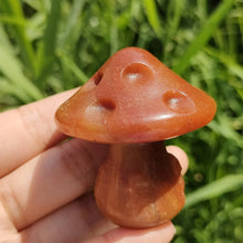 Load image into Gallery viewer, Orange Aventurine Carved Mushroom
