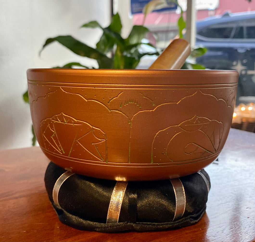 Tibetan Singing Bowl-Copper