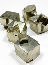 Load image into Gallery viewer, Natural Pyrite Cubes
