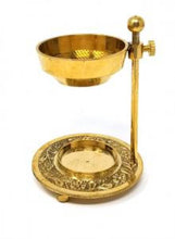 Load image into Gallery viewer, Brass Resin Burner 4.5&quot;H
