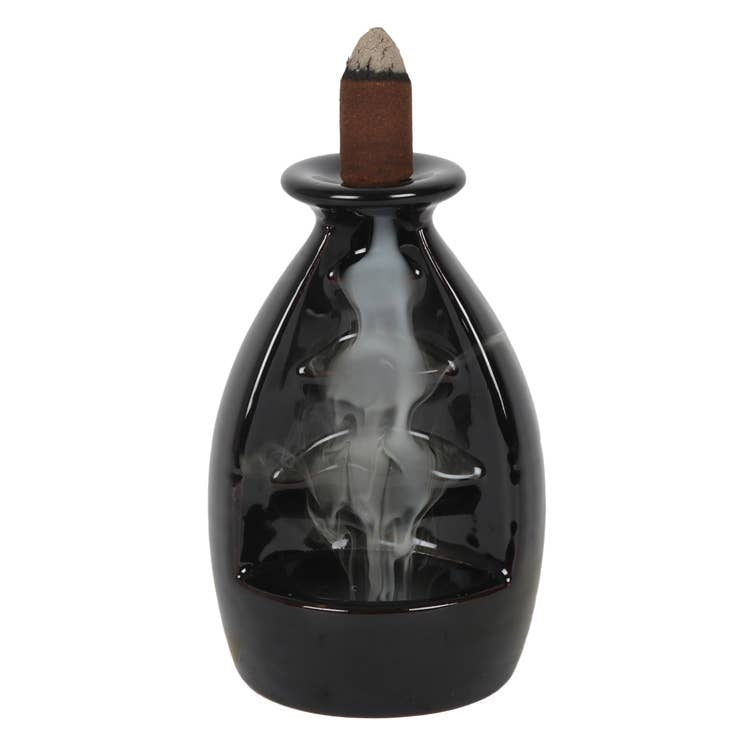 Backflow incense burner