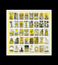 Load image into Gallery viewer, 100% Silk Scarf Tarot Card Bandana 17x17
