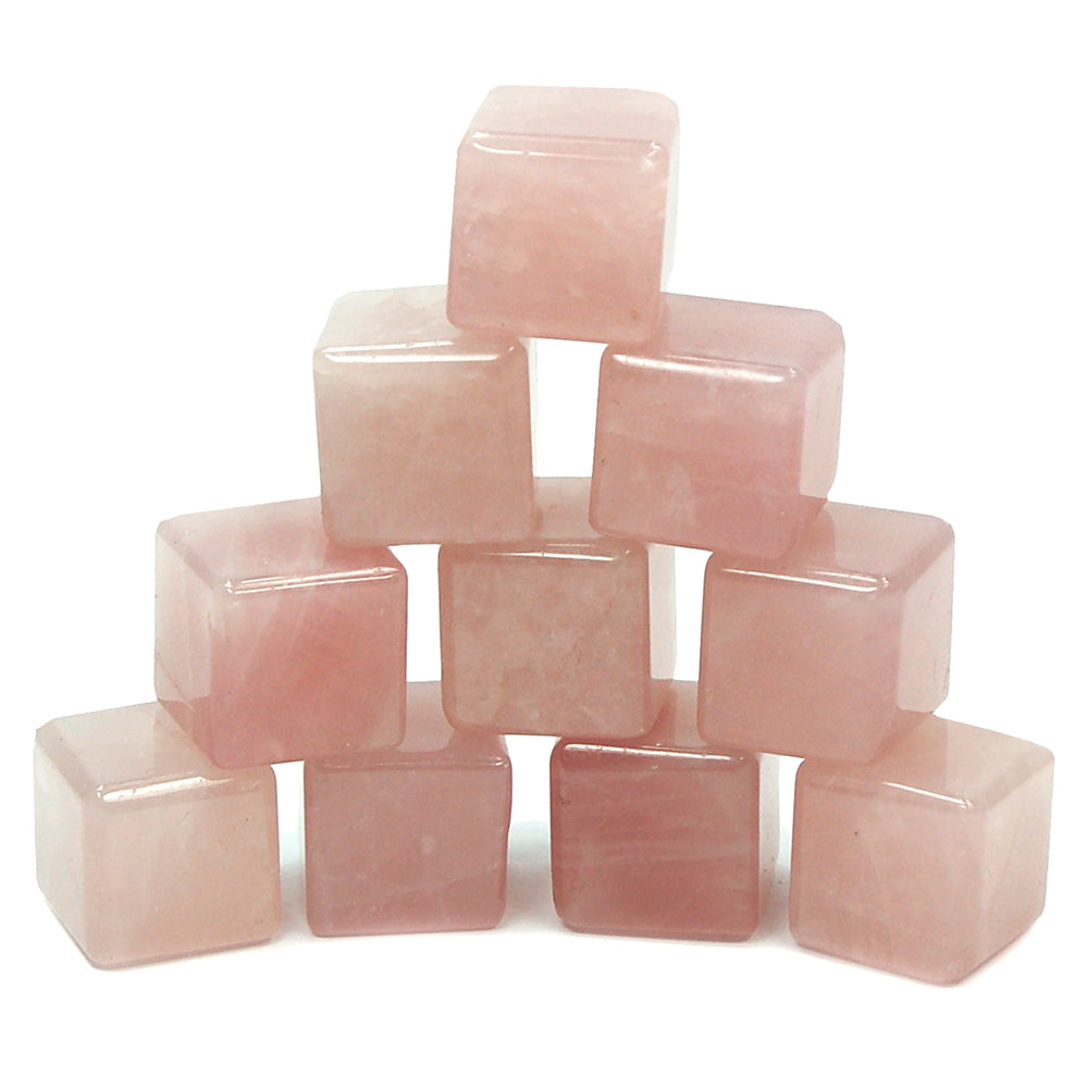 Rose Quartz - Cubes – The Cosmic Exchange