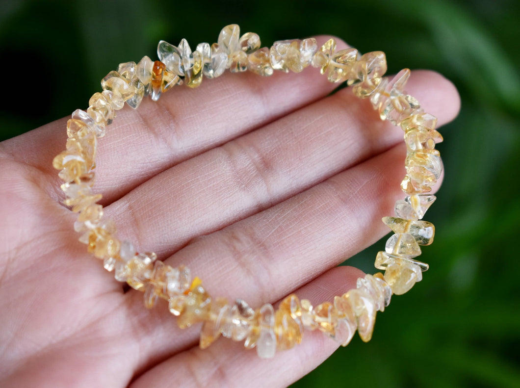 Gemstone Chip Bracelets