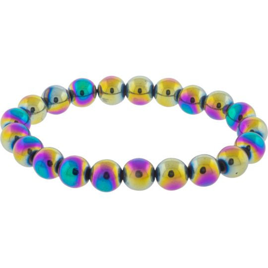 Rainbow Hematite Bracelet