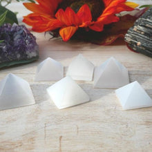 Load image into Gallery viewer, Selenite Pyramids
