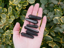 Load image into Gallery viewer, Black Tourmaline Double Terminated Points
